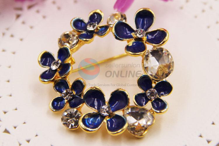 Factory Direct Crystal Rhinestone Breastpin Brooch Pin