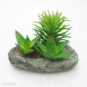 Professional factory foot shape artificial succulent plant pot