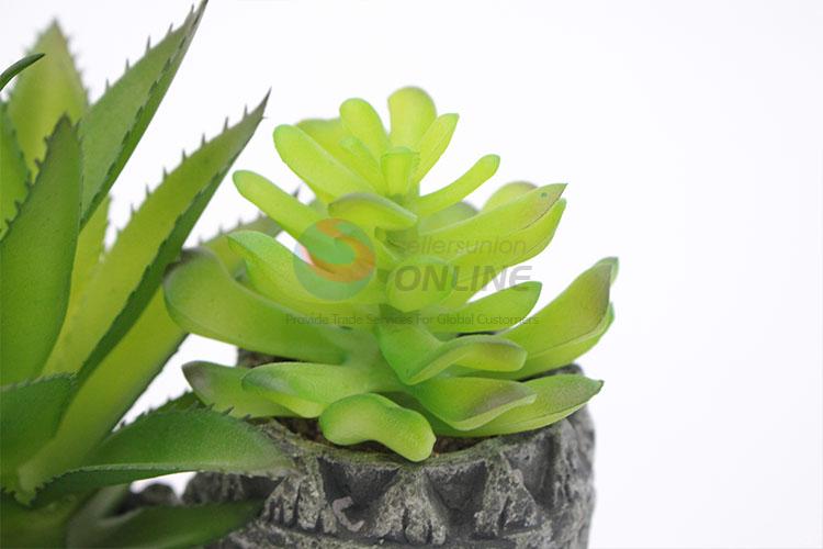 High quality artificial succulent plant pot