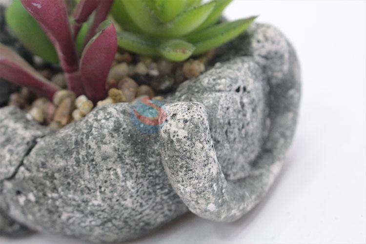 Modern Design artificial succulent plant pot