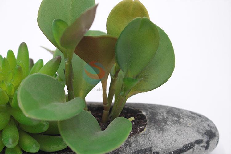 Promotional best fashionable faux succulent plant pot