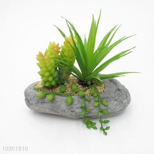 Wholesale custom cheap foot shape artificial succulent plant pot