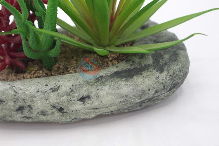 Factory Direct foot shape artificial succulent plant pot �