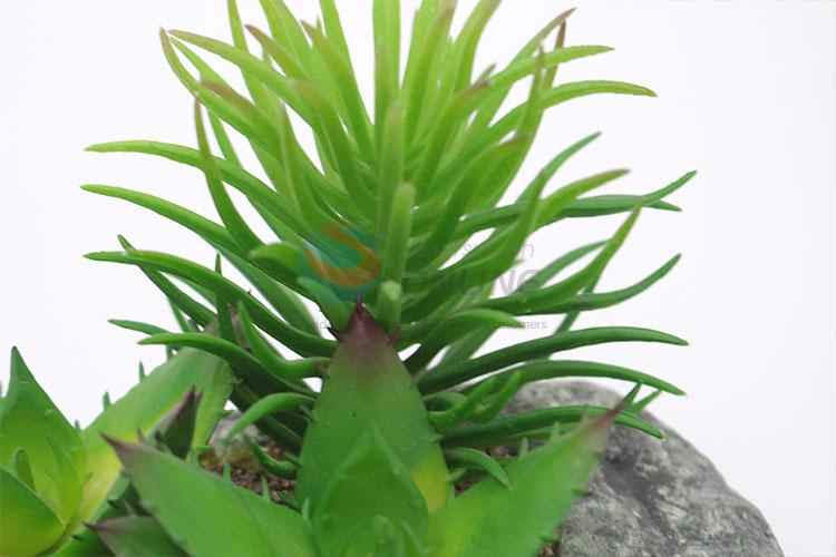 Professional factory foot shape artificial succulent plant pot