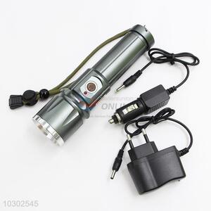 Factory Sales Super Bright USB Rechargeable Flashlight