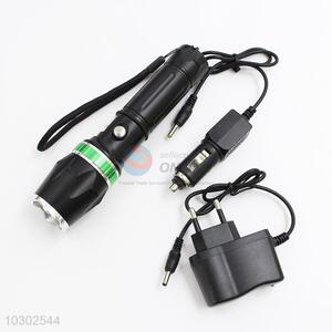 Cheap and High Quality Aluminum Alloy Rechargeable Flashlight