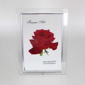 Red rose printing glass phote frame25*35cm