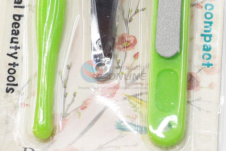 Latest Design Beauty Set Cuticle Pusher/ Nail Clipper/ Nail File