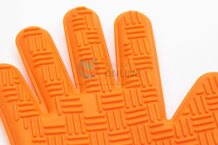 Popular top quality orange cleaning glove