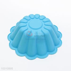 Great useful low price blue flower shape cake mould