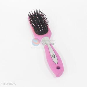 Pink Handle Hair Brush for Salon Hairdressing Styling Tools