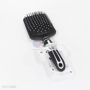 Professional Black Color Square Shaped Hairdressing Styling Tools Arched Design