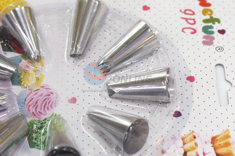 High sales low price top quality best 9pcs cake decorating device