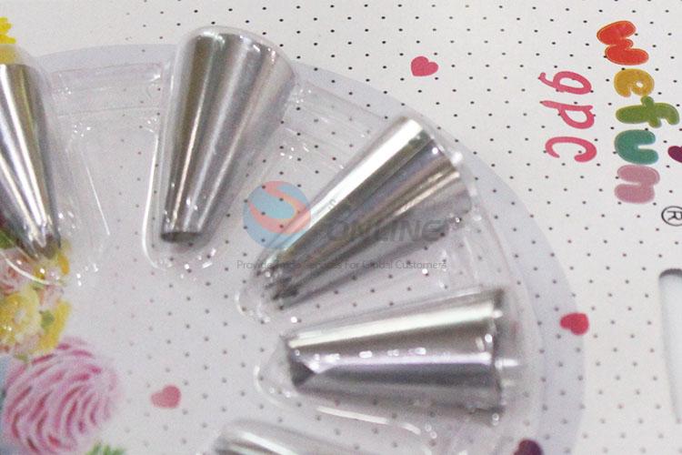 High sales low price top quality best 9pcs cake decorating device