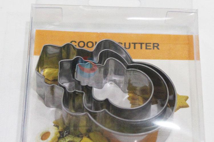 Hot-selling new style 3pcs biscuit moulds