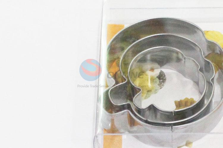 High sales 3pcs biscuit moulds