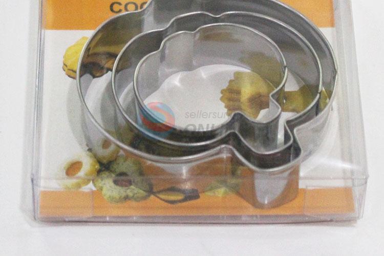 High sales 3pcs biscuit moulds