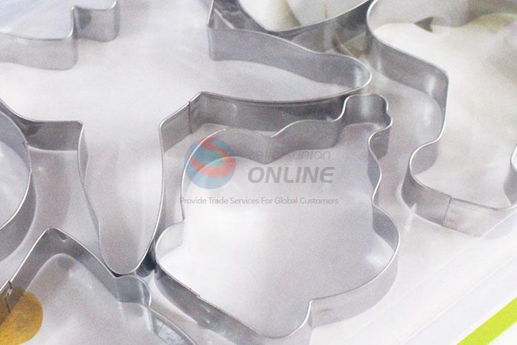 Popular cheap new style 6pcs biscuit moulds