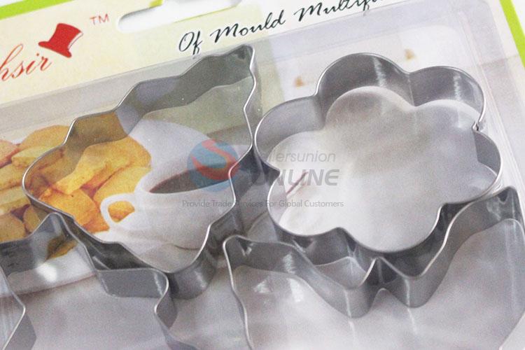 China factory price best fashion 7pcs biscuit moulds