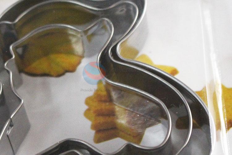 New style good cheap 3pcs biscuit moulds