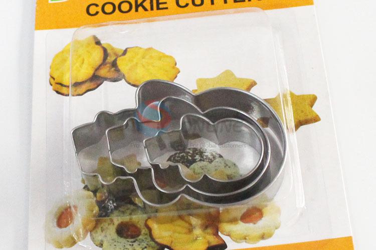Popular hot sales cute 3pcs biscuit moulds