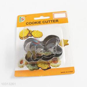 Hot-selling cheap butterfly 3pcs biscuit moulds