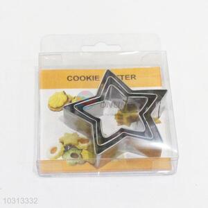 Best low price star shape 3pcs biscuit moulds