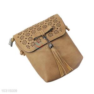 PU Crossbody Bag With Tassels