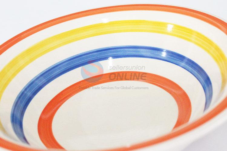 Best Sale Ceramic Bowl Colorful Meal Bowl