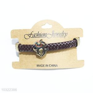 Promotional Gift Delicate Alloy Cowhide Bracelet Accessories