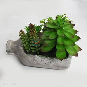 Fancy cheap top sale artificial succulent plants bonsai