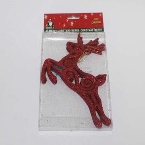 Popular 6pcs Red Reindeer Design Christmas Ornament/Decoration for Sale