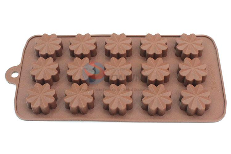 Hot Sale Flower Shape Chocolate Mould Silicone Biscuit Mould