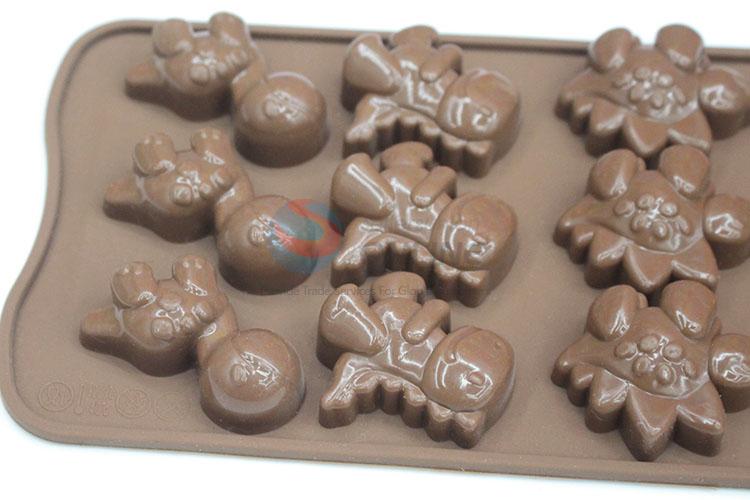 Popular Chocolate Mould Silicone Biscuit Mould Best Bakeware