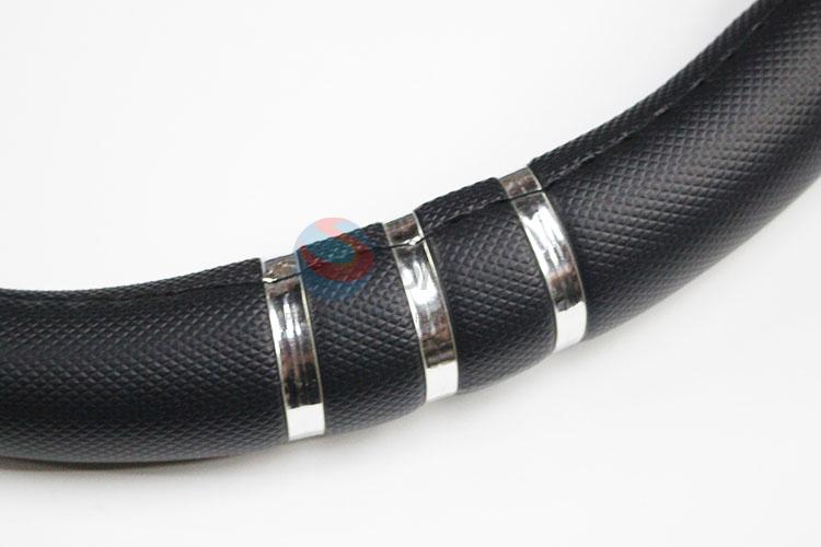 Fashion Style Artificial Leather Car Steering Wheel Cover