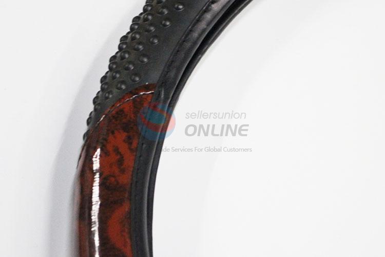 Skidproof Artificial Leather Steering Wheel Cover