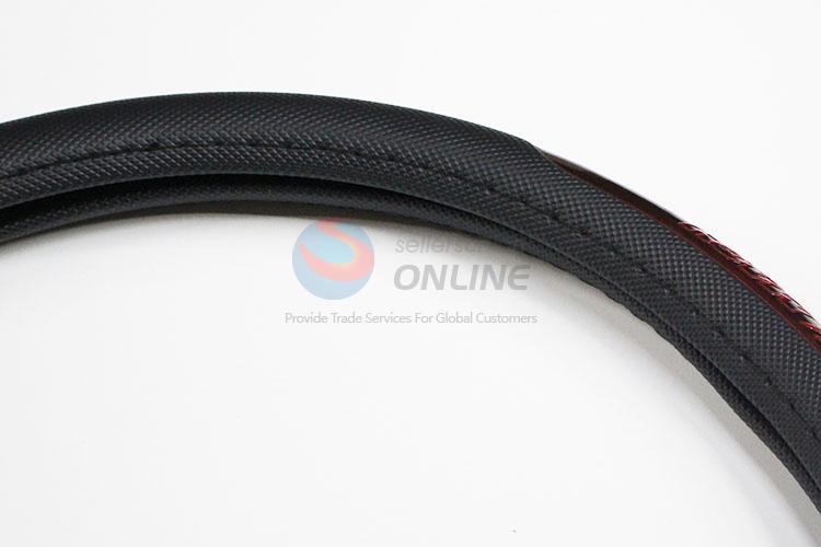 Car Artificial Leather Steering Wheel Cover