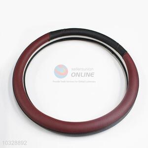 PU Leather Car Steering Wheel Cover Durable Breathable