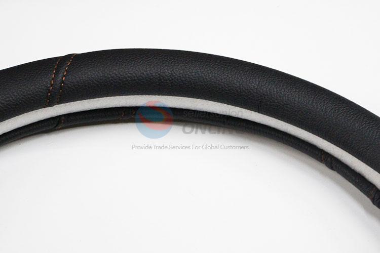 PU Leather Car Steering Wheel Cover Durable Breathable