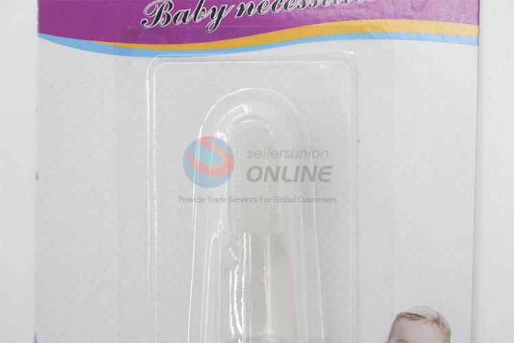 Fashion baby silicone toothbrush