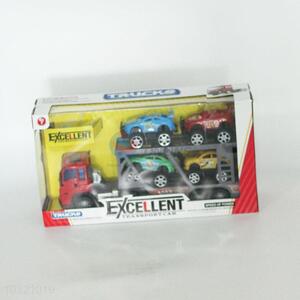 High Quality Toy Truck+4pcs Off-Road Vehicle for Sale