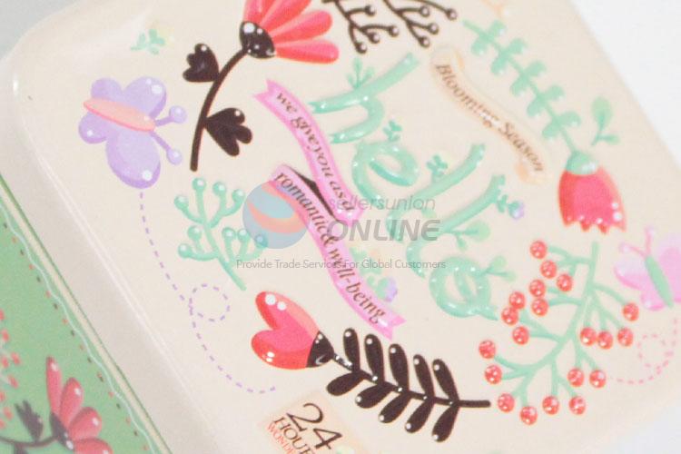 Fashion Style Printed Tin Cans Box