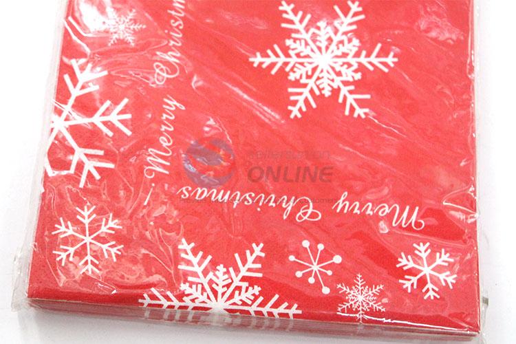 Great Red Christmas Square Paper Towel for Sale