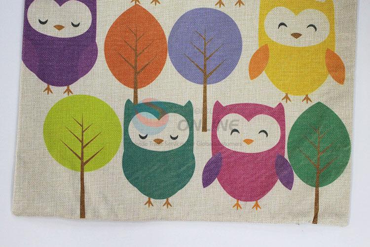 Wholesale cute fashionable low price owls&trees boster case