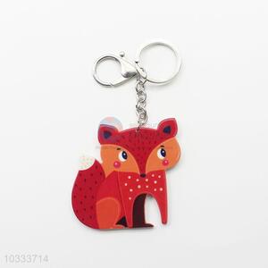 High sale cool red fox key chain