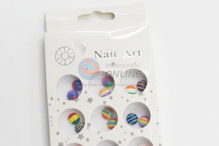 Best cute colorful low price nail decorative supplies