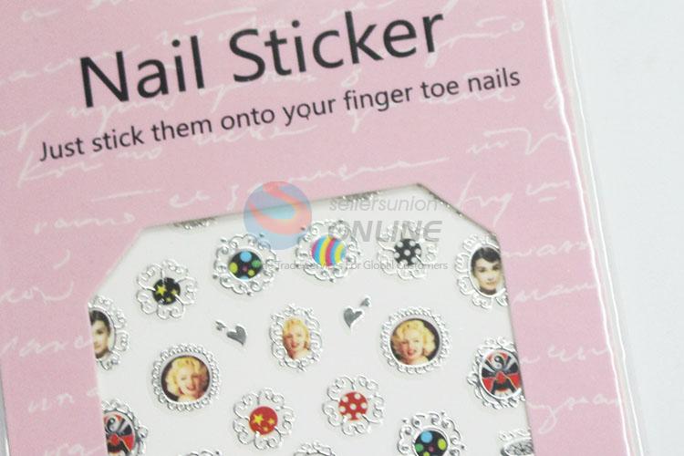 Popular low price daily use nail sticker