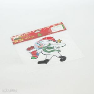 Snowman PVC Window Sticker