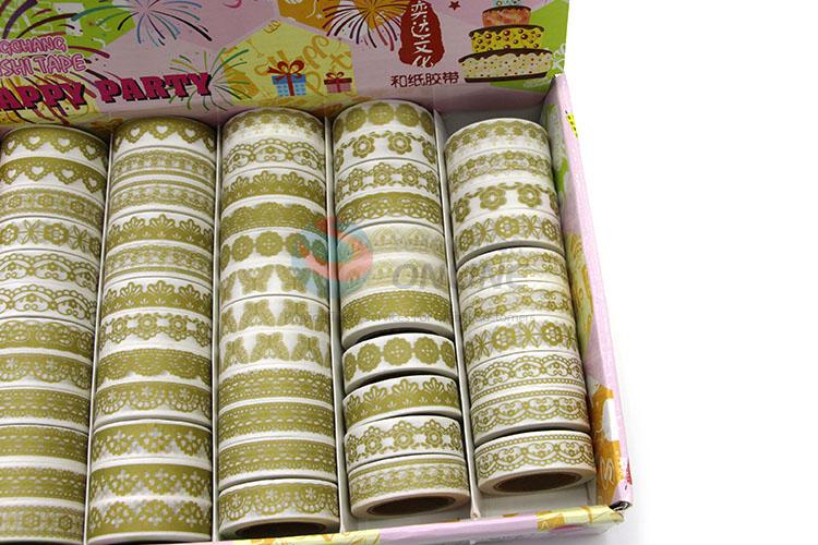 Competitive Price Golden Washi Tape for Party