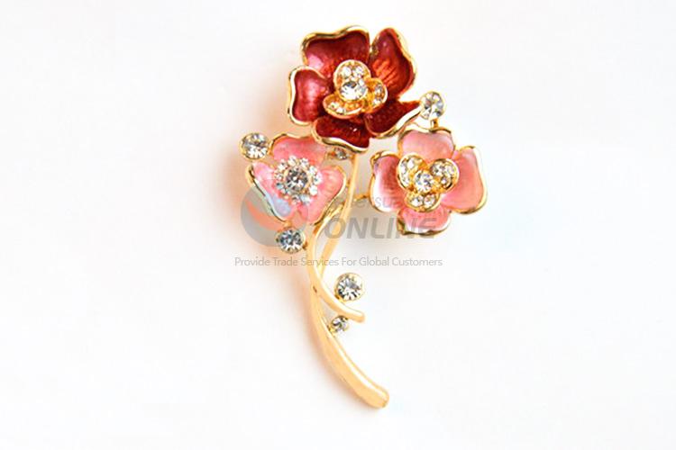 Bottom price good quality plum blossom brooch